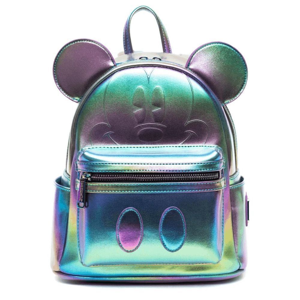 Loungefly Disney Oil Slick Mickey Mouse Mini Backpack